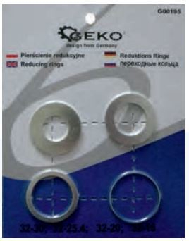 Unaza reduktuese GEKO G00195, 4 copë