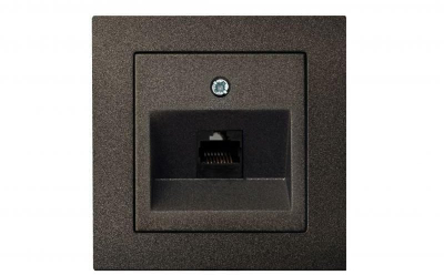 Prizë rrjeti LIREGUS EPSILON BLACK IKL-001-01, RJ45 CAT6e, e zezë