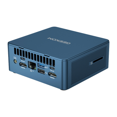 Mini PC GEEKOM IT13, Intel Core i5-13600H, 16GB RAM, 1TB SSD, Windows 11 Pro, blu