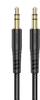 Kabllo audio Hoco UPA24, AUX 3.5mm në 3.5mm, 1m, e zezë