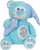 Arush gjumi pelushi Madej Blue Sleepy, 30 cm, me projektor dhe ninulla, blu