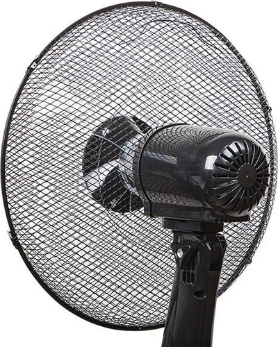 Ventilator për dysheme Blow Black, 60W, me telekomandë, ngjyrë e zezë