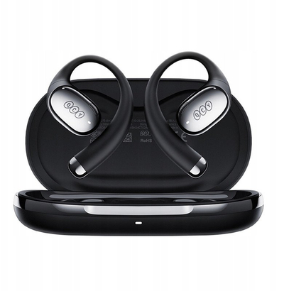 Kufje pa tel QCY Crossky R70, open ear, Hi Res LDAC, të zeza
