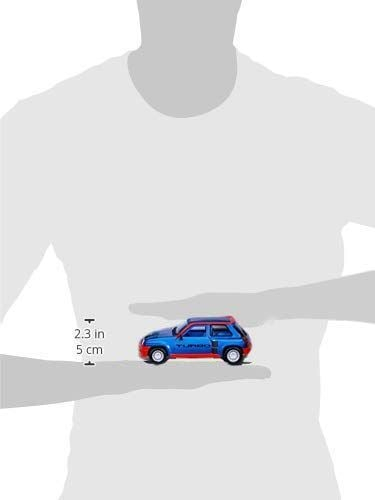 Model makine Bburago Renault 5 Turbo 1982, shkalla 1:24, die-cast metal, për koleksion