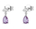 Vathë për femra Brosway Magic Purple Fancy FMP115, të argjendtë