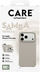 Kapak telefoni PanzerGlass CARE by Fashionable Case Samba Vanilla, MagSafe, për iPhone 17 Pro Max, ngjyrë vanilje