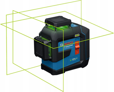 Nivel lazer Bosch GLL 80-33 G Professional, jeshil, me bateri Li-Ion BA 3.7V XL