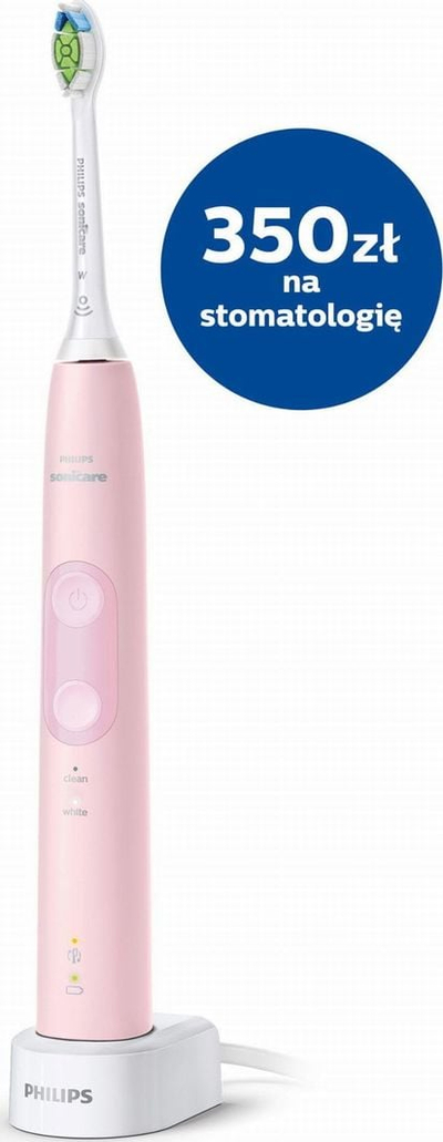 Furçë elektrike Philips Sonicare ProtectiveClean 4500 HX6836 / 24, rozë