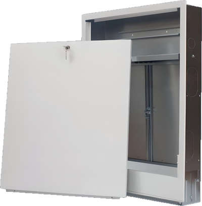 Kabinet kolektori Sigma-Li SZPMS-2, 6 qarqe, 472x730x120 mm, i bardhë