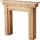 Tavolinë konsolë Boltze Home Ferdinand, 110 x 22 x 95 cm, ngjyrë dru