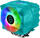 Ftohës procesori Iceberg Thermal IceSLEET X9 Dual TR, 120mm, ARGB, teal