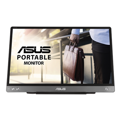 Monitor portativ Asus ZenScreen MB14AC, 14", Full HD, gri