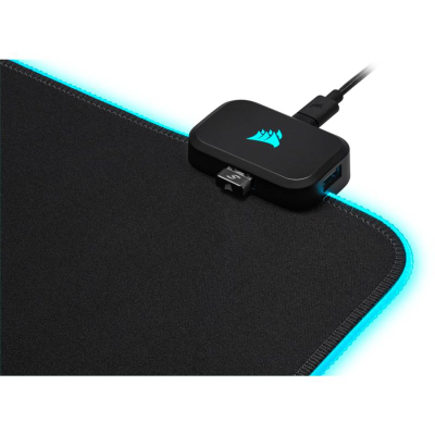 Mousepad gaming Corsair MM700 RGB Extended, cloth, i zi