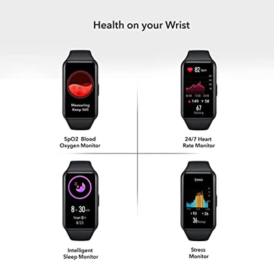 Orë e mençur Huawei Honor Band6 ARG-B39, e zezë 10076