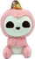 Lodër pellushi Tulilo Sloth Olo, 23cm, rozë