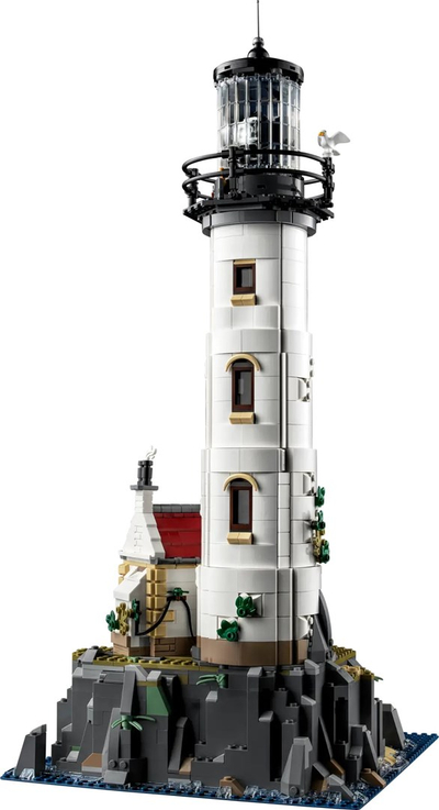 Set ndërtimi LEGO Ideas Motorized Lighthouse 21335, motor i motorizuar, mbi 2000 pjesë, shumëngjyrësh