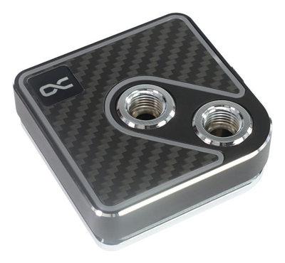 Блок за вода за процесор Alphacool Core 1 Aurora Carbon 13769, ARGB, црн