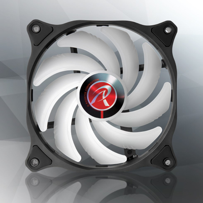 PC вентилатори Raijintek EOS 12 RBW ADD, 120 mm, сет 2 парчиња со хаб и далечински управувач, со RGB, црни