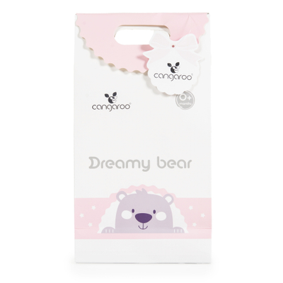 Batanije për foshnje Cangaroo Dreamy bear, rozë