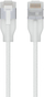 Kabllo rrjeti Ubiquiti UACC-Cable-Patch-EL-C6A-2M-W, Cat6A, 2m, e bardhë transparente