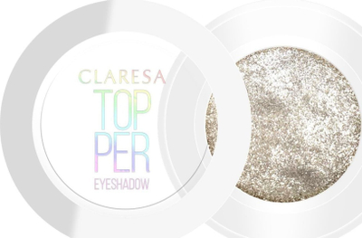 Hije sysh Claresa Shimmering Topper Sheet Holo 05 Stellar, me grimca shkëlqyese, transparente