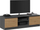 Kabinet TV Malwa, 120 cm, anthracite Oak Artisan