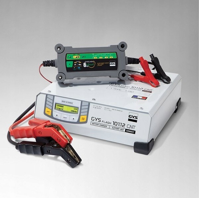 Karikues baterie GYS GYSFLASH Lithium 6A, 12V LiFePO4, IP65, gri