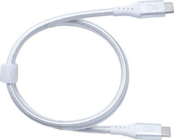 Kabllo USB C Bachmann Ochno Straight, USB 3.2 Gen 2, 0.7m, 100W, argjend