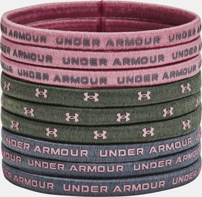 Set llastikësh për flokë Under Armour Elastic Hair Tie PK, 9 copë, shumëngjyrëshe