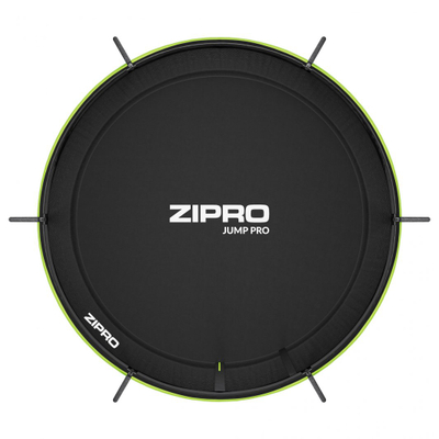 Trampolinë me rrjetë të brendshme Zipro Jump Pro Premium, 252 cm, e zezë