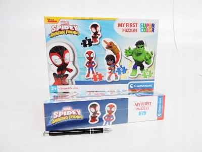 Puzzle Clementoni My First Puzzles Spidey and His Amazing Friends, set 3 6 9 12 copë