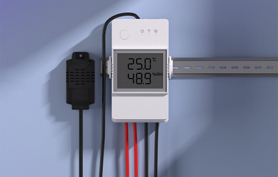 Детектор Sonoff THR320D TH Elite Wifi Switch со функција за мерење температура и влажност