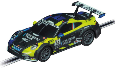 Makina slot Carrera GO Porsche 992 GT3 Cup Huber Racing Nr.14, shkalla 1:43, shumëngjyrëshe