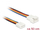 Kabllo Delock 4-pin në 4-pin, 0.5m, shumëngjyrëshe