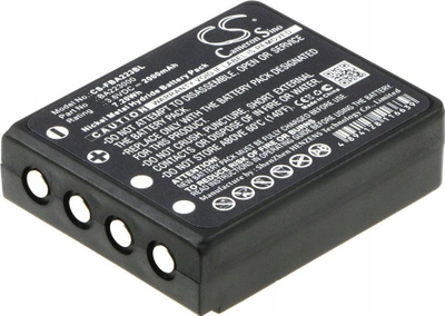 Bateri për telekomandë vinçi Cameron Sino, 3.6V, 2000mAh NiMH