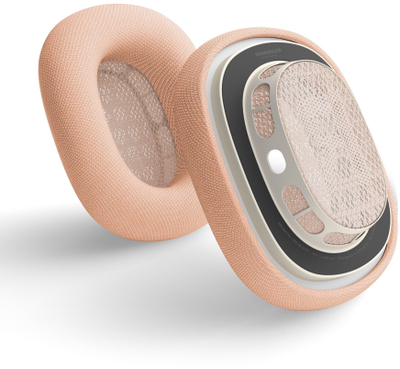 Jastëkë zëvendësues për kufje Vonmählen Air Cushions, për Apple AirPods Max, portokalli