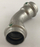Bërryl çelik inoks Viega Sanpress Inox 2326, 22mm, 45°, me SC Contur