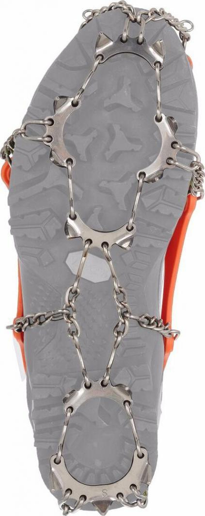 Crampons për këpucë VI.6+ Pro Traxion Lite, nr. 33-36, të argjendta/të portokallta