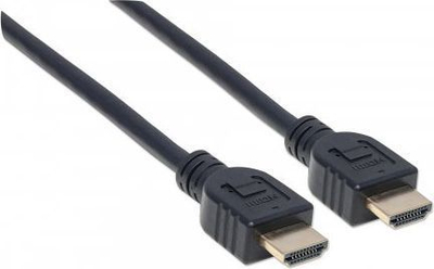 Kabllo Manhattan HDMI 2.0, 1m, e zezë