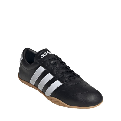 Atlete për goca Adidas Grand Court Lo W JQ9684, lëkurë sintetike, të bardha