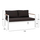 Set alumini LIFE 4-pjesësh për ambient të jashtëm (HM5089.11), bardhë/ gri