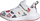 Atlete për goca Adidas FortaRun 2.0 EL K, Cloudfoam, të bardha me lule