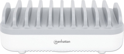 Stacion karikimi Manhattan 180856, 7x USB A, 3x USB C, 120W, i zi