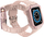 Rrip ore Hurtel Protect Strap Band për Apple Watch 41 40 38mm, kasë mbrojtëse e blindume, rozë