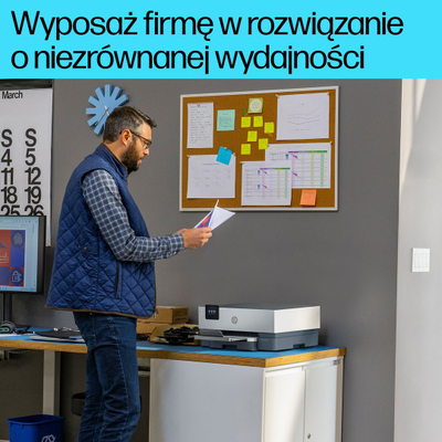 Инкџет печатач HP OfficeJet Pro 9110b, во боја, безжичен, сив