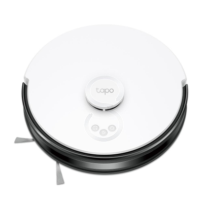 Robot fshesë TP-Link Tapo RV30 Plus, stacion vetëzbrazës, LiDAR, zi gri bardhë