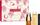 Set dhurate Clarins Double Serum Eye, serum për sy kundër rrudhave, vaj pastrimi për fytyrë, i kuq