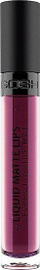 Buzëkuq i lëngshëm Gosh Copenhagen Liquid Matte, 003 Nougat Fudge, 4 ml, nude