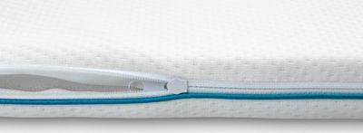 Jastëk për fëmijë Sensillo Memory Pillow 57x37, memory foam, i bardhë
