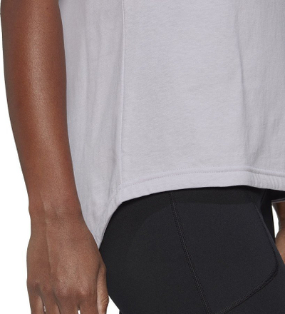 Bluzë adidas TX Pocket Tee W HT7247, mëngë të shkurtra, prerje standarde, gri